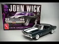1970 Chevy Chevelle SS 396 John Wick Keanu Reeves Scale Model Kit Build How To Assemble Paint