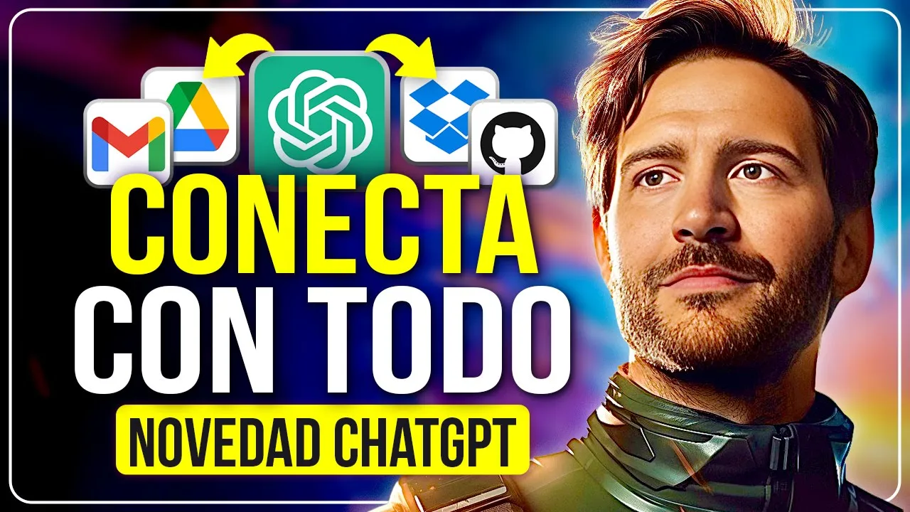 ¡NOVEDAD! ChatGPT ya puede CONECTARSE a cualquier APP 🤯 ChatGPT Connectors