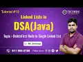DeleteFirst Node in Single Linked List DSA using Java Linked Lists Techidz By Srinivas