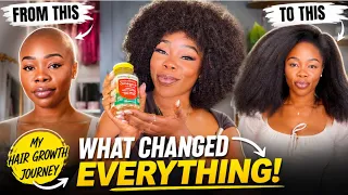 FROM BALD TO A FULL HEAD OF HAIR! 7 VITAMINS I TOOK that changed my hair journey for good. 
