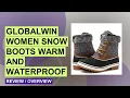 GLOBALWIN Women s Snow Boots Review Warm Waterproof Comfortable Winter Boots