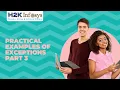 Practical Examples Of Exceptions part 3 Online Java Training s java online course