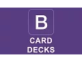 Bootstrap 4 Tutorial 30 - Card Decks