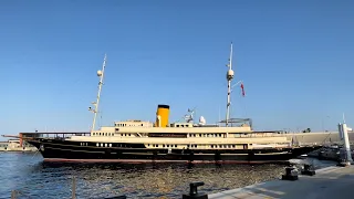 nero yacht inspired by j p morgans legendary corsair iv yacht 90m modern classic superyacht