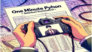 One Minute Python Selenium Screenshot