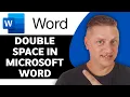 How To Double Space in Microsoft Word Microsoft Word Tutorial 2026