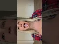 hot girl shaking b00bs with Cùmming from mouth