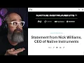 Lagu Native Instruments CEO Responds to Insolvency News. Alles klar?