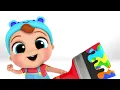 Spooky Slide Song (Halloween) | Little Angel Kids Songs & Nursery Rhymes