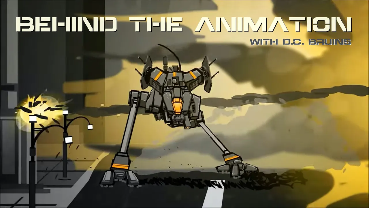 Locust BattleMech Scene | Behind the Animation with D.C. Bruins