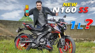 New Pulsar N 160 SS : 1 Litre Mileage Test - Real Life Test