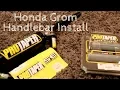 Honda Grom ProTaper Handlebar install