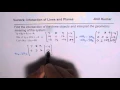 Intersection of Three Planes at Point and Geometric Interpretation