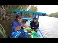 Download Lagu Mancing udang galah barang anak dan isteri di sungai padu langsung masak dan makan di perahu 
