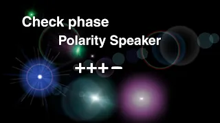 Download Check Phase Polarity Speaker MP3