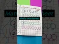 Count and Color Caterpillar Fun Number Activity for Preschoolers