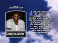 Cornelius Anthony Short Obituary