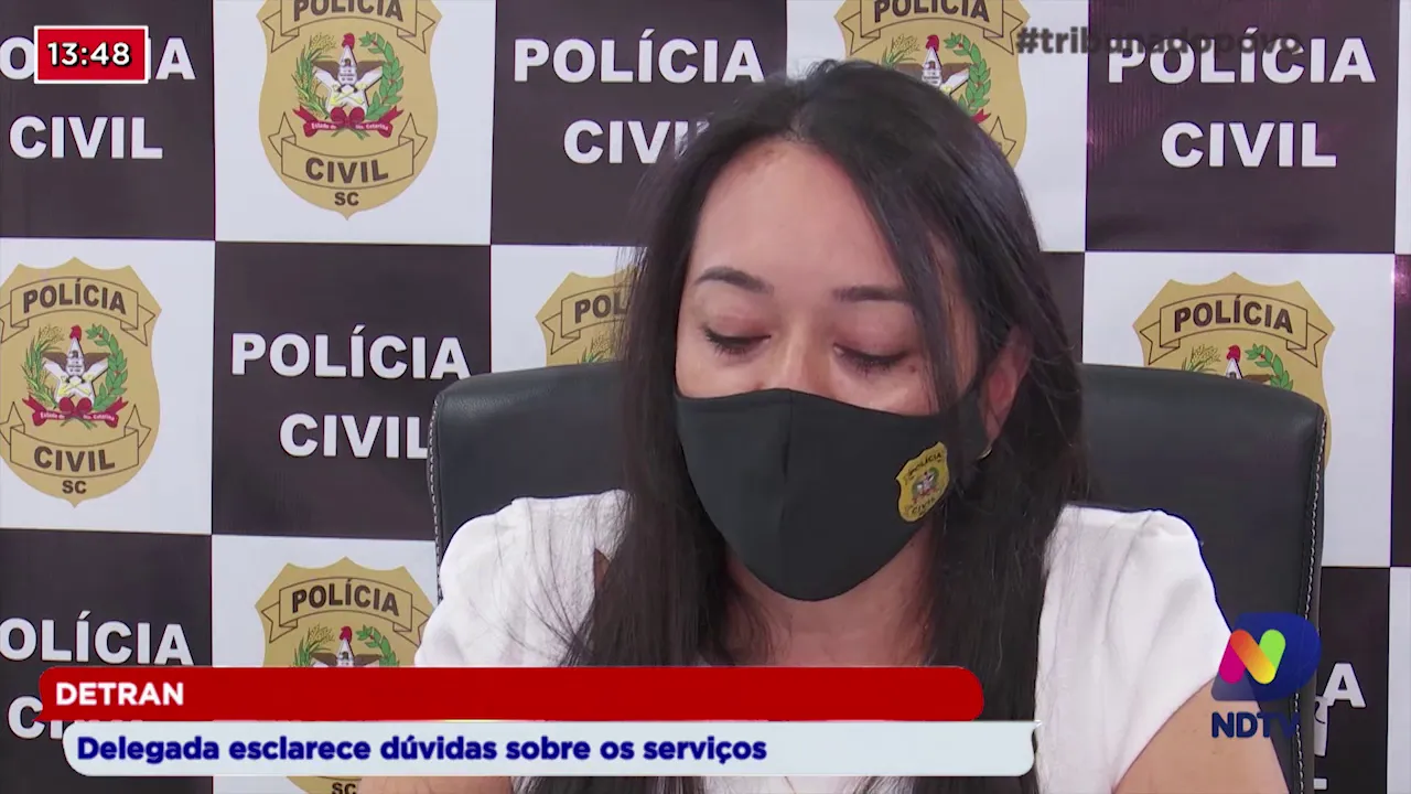 DETRAN: Delegada esclarece dúvidas sobre os serviços