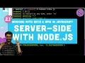 2 1 Server-side with Node js - Working with Data and APIs in JavaScript
