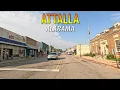 Attalla Alabama Driving Through
