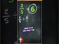 How to divide a fraction by a whole number