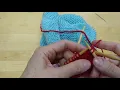 Flax KAL how to work sleeve decreases k2tog ssk part 1