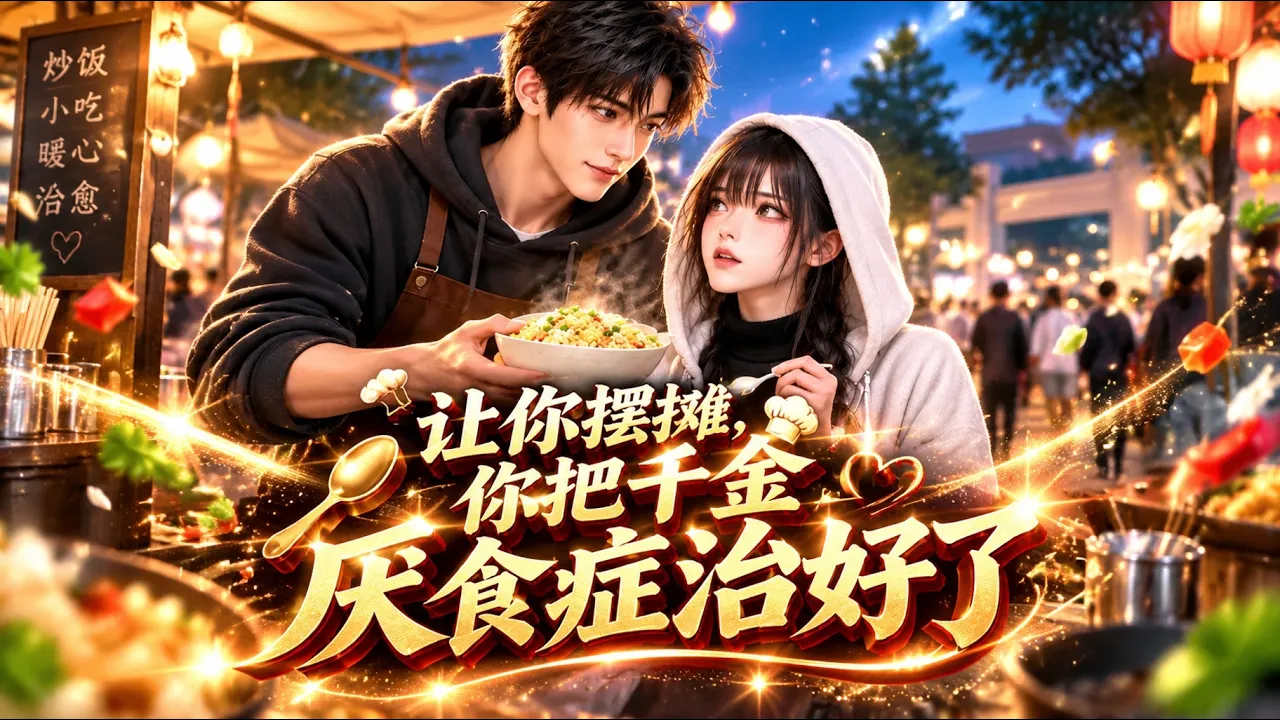 让你摆摊,你把千金厌食症治好了