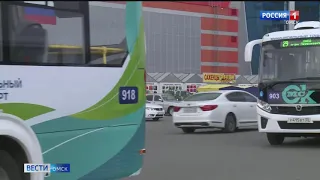 Старые дизельные автобусы отравляют омский воздух