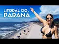 Conheca as melhores praias do LITORAL DO PARANA Matinhos Ipanema Guaratuba Ilha do Mel e outras