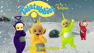 teletubbies and the snow 2004 dvd menu hd 