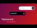 How to Show and hide password on website using HTML CSS JavaScript with Awesome Animation