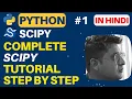Python Scipy Introduction installation Python SciPy Tutorial in Hindi With Notes
