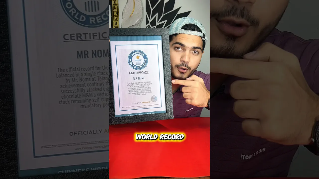 I BROKE A WORLD RECORD 🫡💥