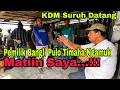 Lagu bangli tumbuh lagi, pemilik bangunan liar pulo timaha ngamuk ketika akan di bongkar KDM suruh datang