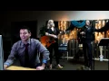Lesley Pike, Ryan Kelly & James Bryan sing Happy Birthday to Joanne.