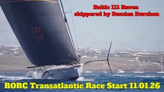 WoW. RORC 2026 Transatlantic Race Start Sunday 11 January 2026 | Marina Lanzarote, Arrecife.