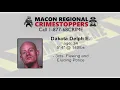 WANTED June 29 2021 Macon Regional Crimestoppers