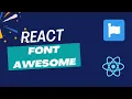 How to Setup Fontawesome Icon in React js Single icon and Group Icon Importation Fontawesome