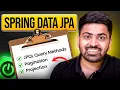 Master JPQL Query Methods in Spring Data JPA Native Queries Pagination in One Shot Hindi