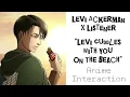 Download Lagu Levi Ackerman X Listener (Anime Interaction) “Levi Cuddles With You On The Beach!”