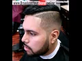 Half Shaved Side Part Hairstyle For Men