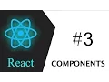 React JS Tutorial 3 - React js Components with JSX