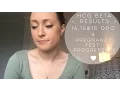 HCG BETA RESULTS 14 16 18 DPO PREGNANCY TEST PROGRESSION