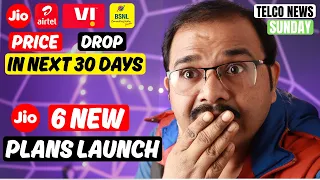 100% Price Drop in Next 30Days Jio Airtel VI & BSNL, Jio New 83/Month Plan, Jio 6 New Plans