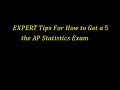 EXPERT Tips for How to Get a 5 on the AP Statistics Exam What You NEED to Know