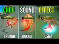 Lagu Gameplay Efek Suara Chou/ Gameplay Chou yang Menakjubkan - MLBB