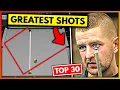 Top 30 GREATEST Pool Shots of ALL TIME UPDATED 2024