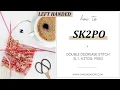 LEFT HANDED Knitting Help SK2PO Double Decrease Knit Stitch Slip 1 K2tog Psso How To Knit