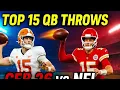 The FASTEST Throwing Motions in CFB 26 Real NFL vs Game Comparison