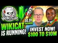WIKICAT IS RUNNING 0 01 INCOMING TURN YOUR 100 TO 10 MILLION WKC IS GOLD MINE